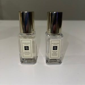 Jo Malone Peony and Blush Suede and English Pear and Fresia